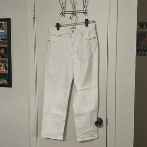madewell white jeans